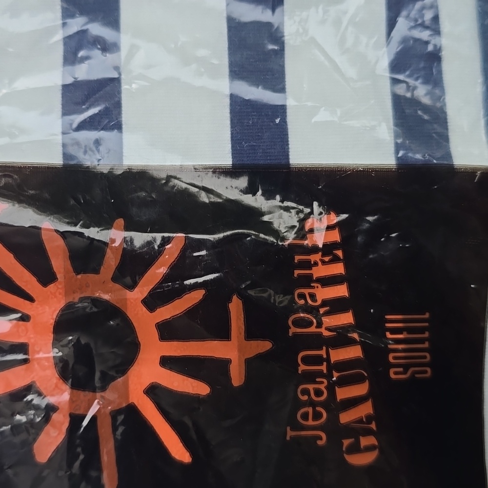 Jean Paul Gaultier Soleil Nautical Stripe Shirt Large new - Picture 5 of 13